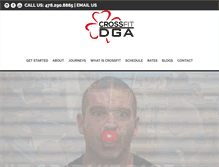 Tablet Screenshot of crossfitdga.com